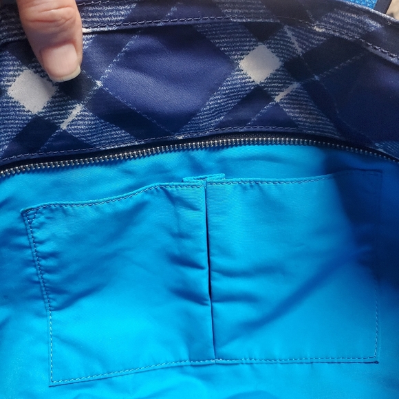 Marc By Marc Jacobs Skipper Blue Multi Nylon Tote Bag. - Picture 12 of 16